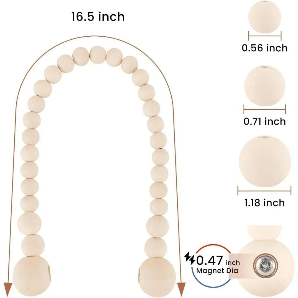 Magnetic Curtain Tiebacks Curtain Holdbacks for Curtains 2 Pack Nursery Decor